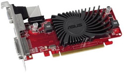  Asus Radeon R5 230 650Mhz PCI-E 2.1 2048Mb 1200Mhz 64 bit DVI HDMI HDCP