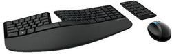   +  Microsoft Sculpt Ergonomic Desktop Black USB