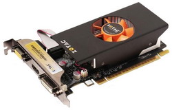  Zotac GeForce GTX 750 1033Mhz PCI-E 3.0 1024Mb 5000Mhz 128 bit DVI HDMI HDCP Low Profile