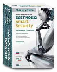 Eset NOD32 Smart Security Platinum Edition Russian