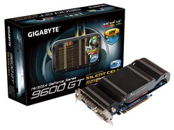  Gigabyte GeForce 9600 GT 650 Mhz PCI-E 2.0 512 Mb 1800 Mhz 256 bit DVI HDMI HDCP