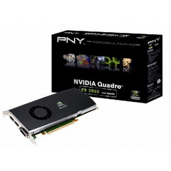  PNY Quadro FX 3800 576 Mhz PCI-E 2.0 1024 Mb 1998 Mhz 256 bit DVI