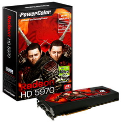  PowerColor HD5970 2GB GDDD5