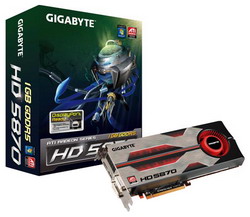  Gigabyte Radeon HD 5870 / PCI-E 2.0 x16