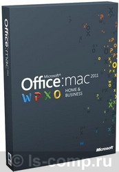 Microsoft Off Mac Home Business 1PK 2011 Russian Russia Only EM DVD No Skype W6F-00232  #1