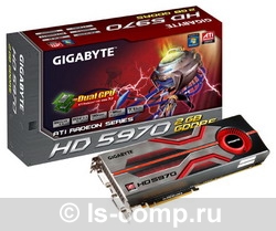  Gigabyte Radeon HD 5970 / PCI-E 2.1 x16 GV-R597D5-2GD-B  #1