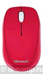  Microsoft Compact Optical Mouse 500 Red USB U81-00062  #1