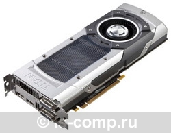  Asus GeForce GTX TITAN 837Mhz PCI-E 3.0 6144Mb 6008Mhz 384 bit 2xDVI HDMI HDCP GTXTITAN-6GD5  #1