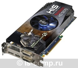  HIS Radeon HD 5870 875 Mhz PCI-E 2.1 1024 Mb 4900 Mhz 256 bit 2xDVI HDMI HDCP Cool H587FNT1GDG  #1