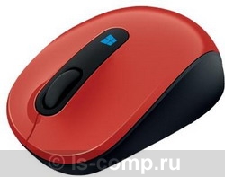  Microsoft Sculpt Mobile Mouse Red USB 43U-00026  #1