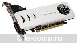  Asus GeForce 9500 GT 550 Mhz PCI-E 2.0 512 Mb 800 Mhz 128 bit DVI HDMI HDCP BRAVO 9500/DI/512MD2  #1