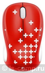  Logitech Wireless Mouse M235 White-Red USB 910-004035  #1