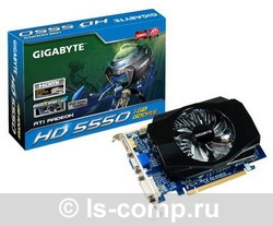  Gigabyte Radeon HD 5550 550 Mhz PCI-E 2.1 1024 Mb 4000 Mhz 128 bit DVI HDMI HDCP GV-R555D5-1GI  #1