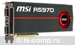  MSI Radeon HD 5970 725 Mhz PCI-E 2.1 2048 Mb 4000 Mhz 256 bit 2xDVI HDCP R5970-P2D2G  #1