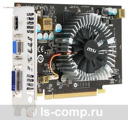  MSI GeForce GT 240 550 Mhz PCI-E 2.0 512 Mb 3600 Mhz 128 bit DVI HDMI HDCP N240GT-MD512-OC/D5  #1