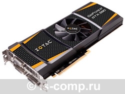  Zotac GeForce GTX 590 607Mhz PCI-E 2.0 3072Mb 3414Mhz 768 bit 3xDVI HDCP ZT-50501-10P  #1