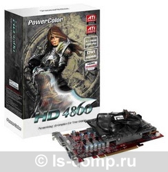  PowerColor Radeon HD 4860 700 Mhz PCI-E 2.0 512 Mb 3000 Mhz 256 bit DVI HDMI HDCP AX4860 512MD5-H  #1