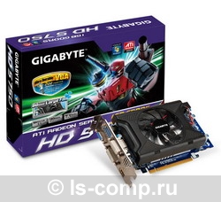  Gigabyte Radeon HD 5750 740 Mhz PCI-E 2.1 1024 Mb 4800 Mhz 128 bit 2xDVI HDMI HDCP GV-R575OC-1GI  #1