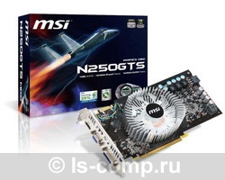  MSI GeForce GTS 250 675 Mhz PCI-E 2.0 1024 Mb 2000 Mhz 256 bit DVI HDMI HDCP N250GTS-MD1G  #1