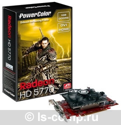  PowerColor Radeon HD 5770 850 Mhz PCI-E 2.1 1024 Mb 4800 Mhz 128 bit DVI HDMI HDCP AX57701GBD5-H  #1