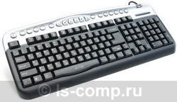  Oklick 330 M Multimedia Keyboard Silver USB+PS/2 330M-UP-S  #1