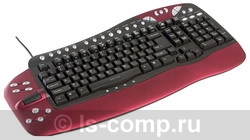  Oklick 780L Multimedia Keyboard Red USB+PS/2 780L-UP-R  #1