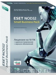 Eset  NOD32 SMALL Business Pack Russian NOD32SBP-NS-BOX-1-10  #1