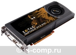  Zotac GeForce GTX 570 732Mhz PCI-E 2.0 1280Mb 3800Mhz 320 bit 2xDVI Mini-HDMI HDCP ZT-50201-10P  #1