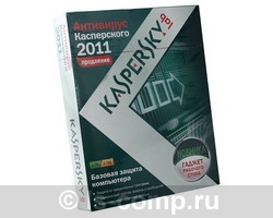 Kaspersky Anti-Virus 2011 Russian Edition. 2-Desktop 1 year Renewal Box KL1137RBBFR  #1